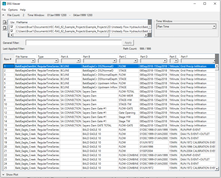 Hec-ras File Types - Paige Brue